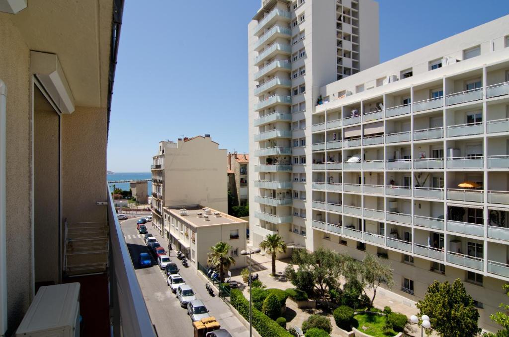 T1 Moderne Plage Des Catalans Marseilles Buitenkant foto